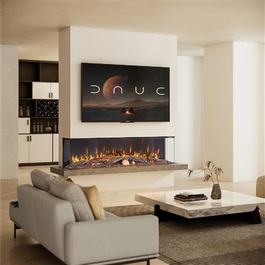 Идеи за тристранна електрическа камина